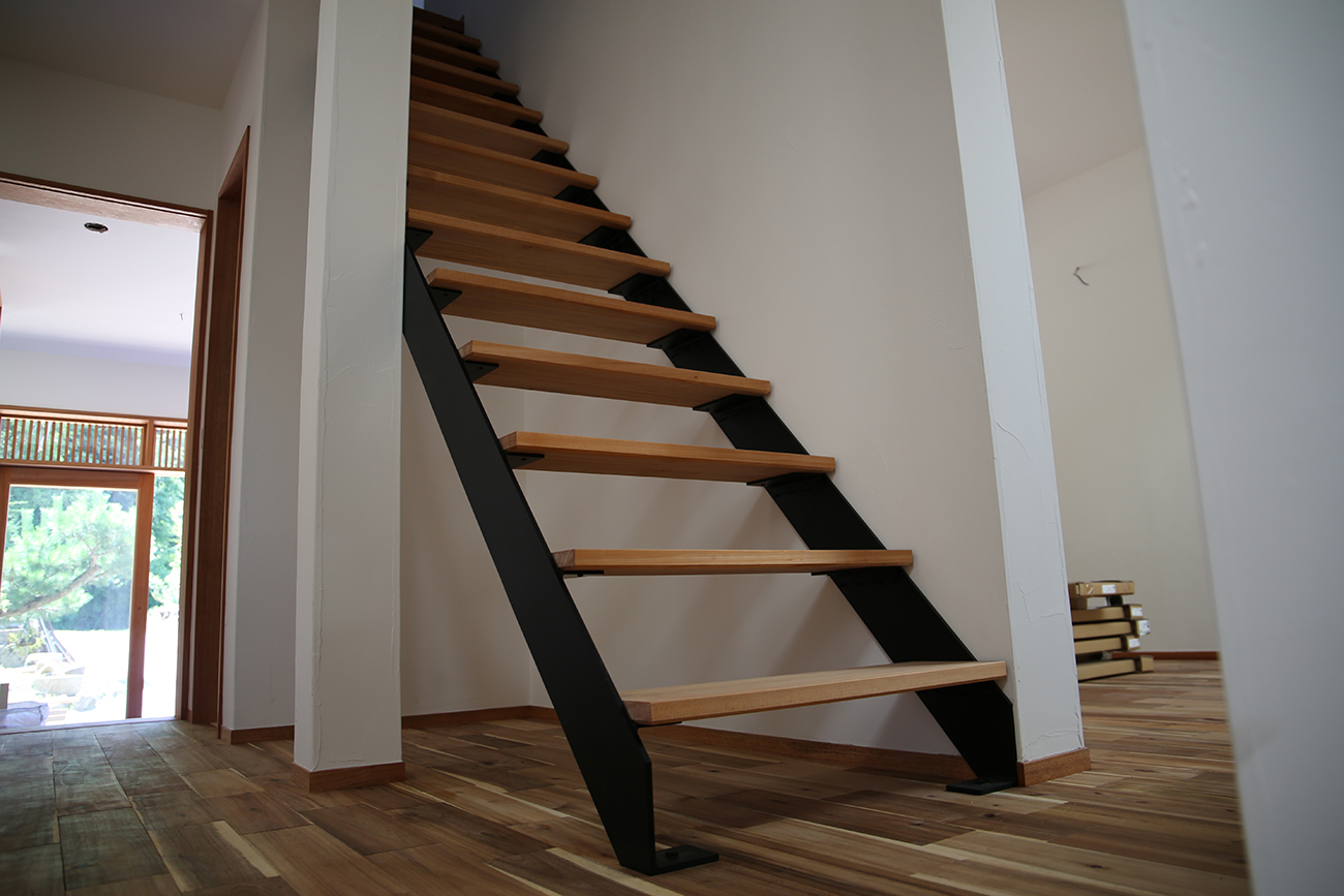 Stair frame for house